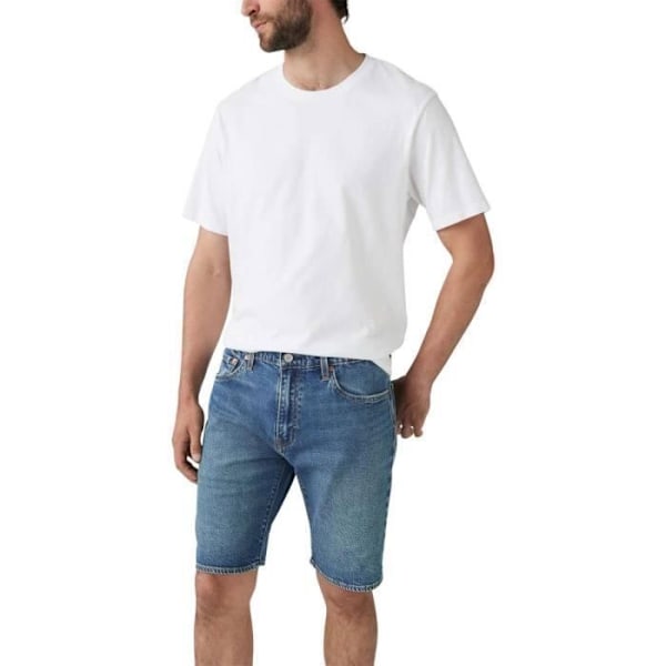 Kort denimcotton 405 Blå 38