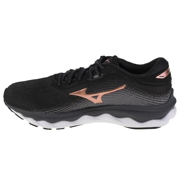 MIZUNO Wave Sky 5 Svarta Sneakers - Dam/Vuxen Svart 38