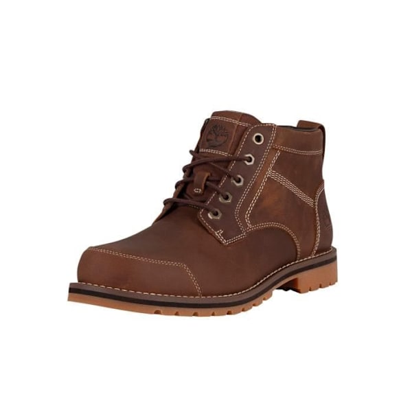 Larchmont Brown Chukka-stövlar i läder för män - Timberland Rost 47 1/2