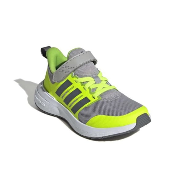 Adidas Sport Fortarun 2.0 El K Sneakers - Grå - Barn - Textil - Unisex - Spetsar - Platta Grå 28