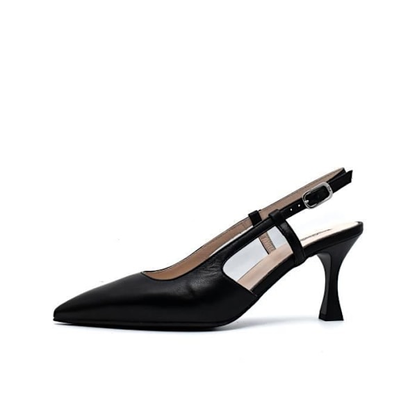 Nerogiardini Nappa Pandora Black Tpu Alek Heeled Shoes - Dam - Läder - Spänne - 39