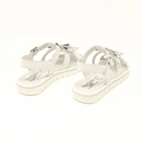 Flicksandal - NERO GIARDINI - Loira White T.Brill Col.Silver Vit 32