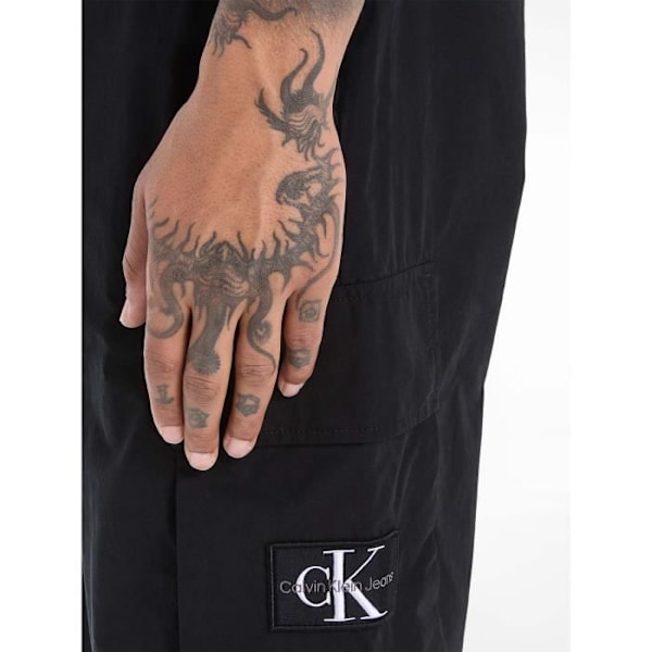 Ck Jeans Cotton Popli Utility Pants - XS