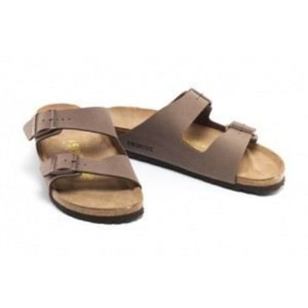 Birkenstock Arizona bruna sandaler för män - Nylon - vår-sommarkollektion - 35