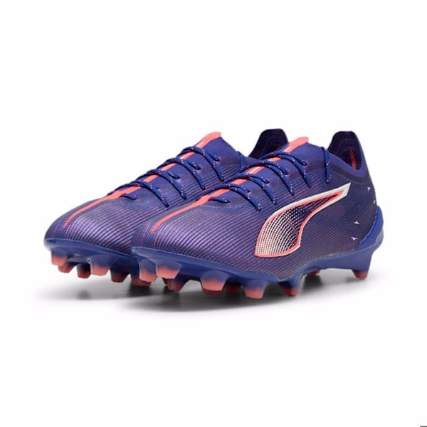 Puma Ultra Ultimate FG fotbollsskor Lapis Lazuli-PUMA White-Sunset Glow 44