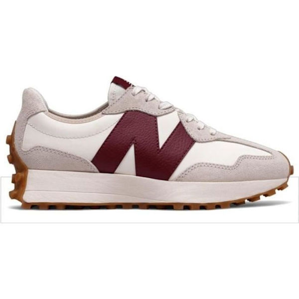 Sneakers dam - NEW BALANCE - 327 - Beige - Spetsar - Läder Beige 37