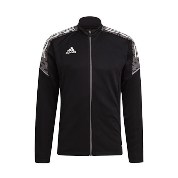 ADIDAS Condivo 21 Black Sweatshirts - Herr/vuxen - Fotboll - Långa ärmar - Andas Svart M