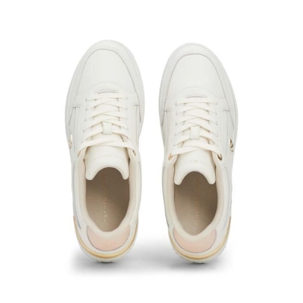 Tommy Jeans Lux Hardware Court S Sneakers - TOMMY JEANS - Vit - Läder - Dam Vit 36