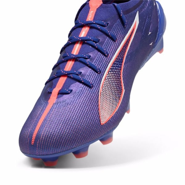 Puma Ultra Ultimate FG fotbollsskor Lapis Lazuli-PUMA White-Sunset Glow 42