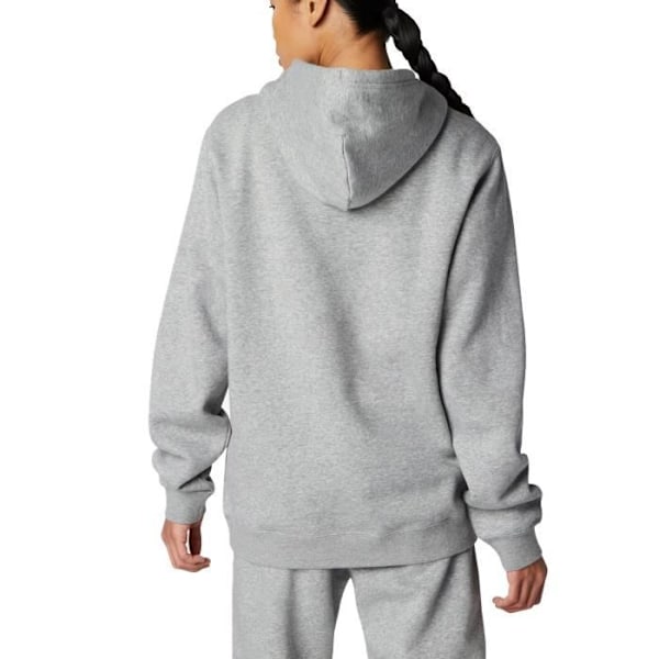 Converse Unisex Go-To Broderad Star Chevron Hoodie Grå 10024509-A06 Grå jag