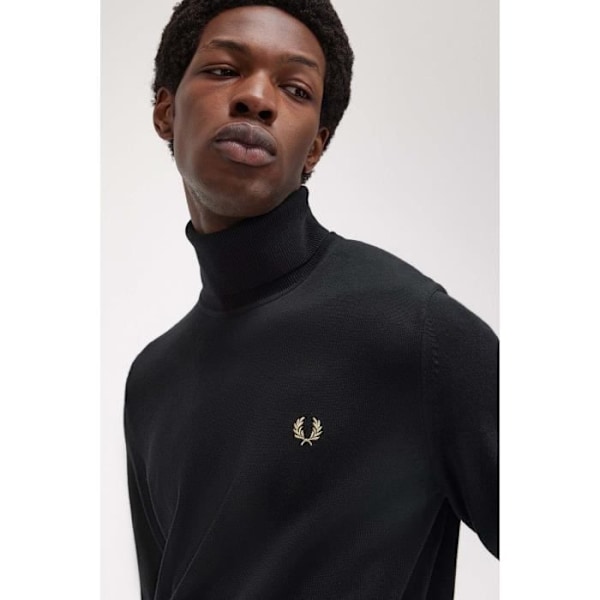 Fredperry Fp Turtleneck-tröja Svart jag