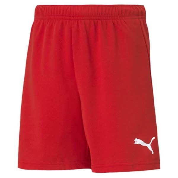 Puma teamRISE barnshorts - röd/vit - 12 år röd vit 8 år