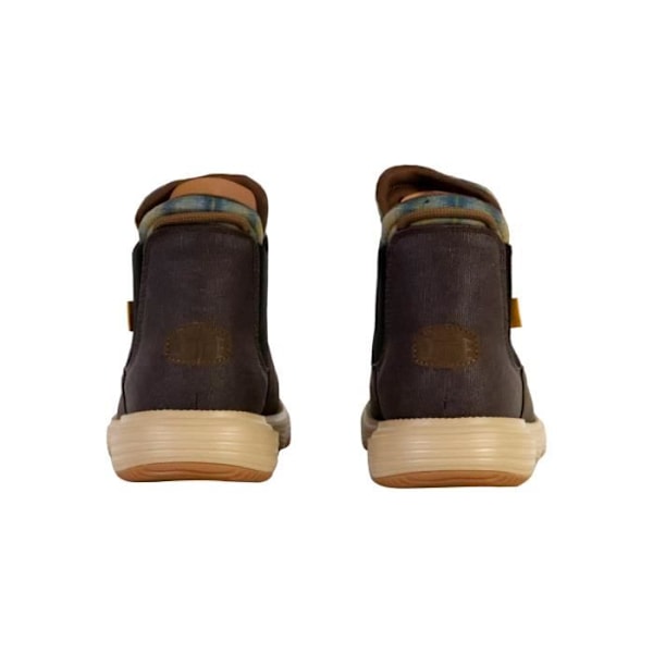 Hey Dude Branson Classic Slip-On Ankel Boot - Desert Brown - Herr - Låg - Vuxen - Platt - Mocka-Nubuck - 43