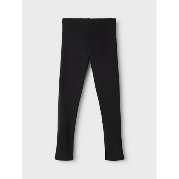 Name it Davina Solid flickleggings bru - svart Svart 6 år