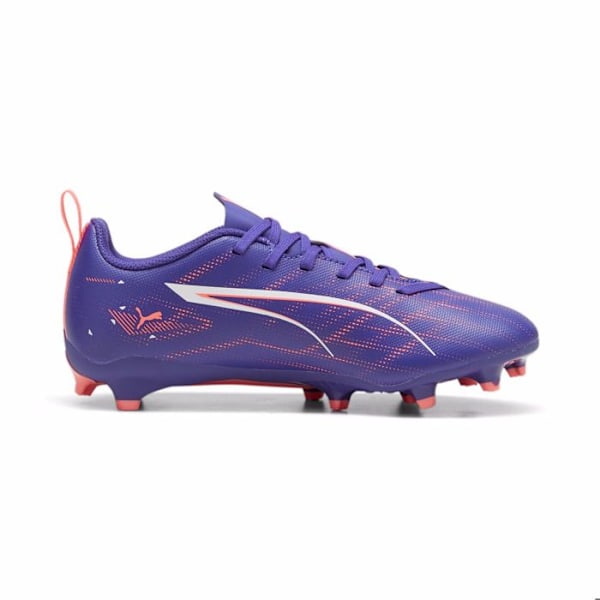 Puma Ultra Play FG/AG fotbollsskor för barn Lapis Lazuli-PUMA White-Sunset Glow 36