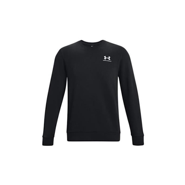 Under Armour Essential Fleece Sweatshirt för män - 1374250-001 - Svart - Rundad krage - Långa ärmar Svart XL