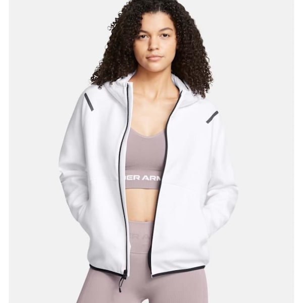 Under Armour Unstoppable Fz Fleece Sweatshirt Vit XS
