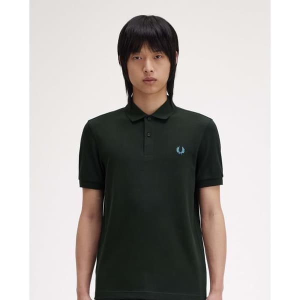 Fredperry Fp Plain Polo Shirt Fred Perry Grön M