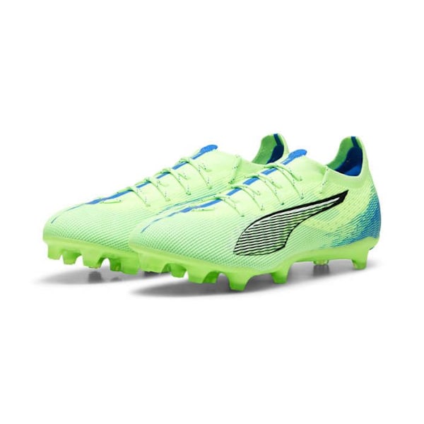 Puma Ultra Pro FG/AG fotbollsskor Kolsyrat Apple-PUMA White-Bluemazing 43