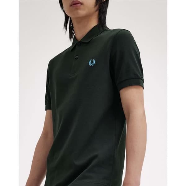 Fredperry Fp Plain Polo Shirt Fred Perry Grön M