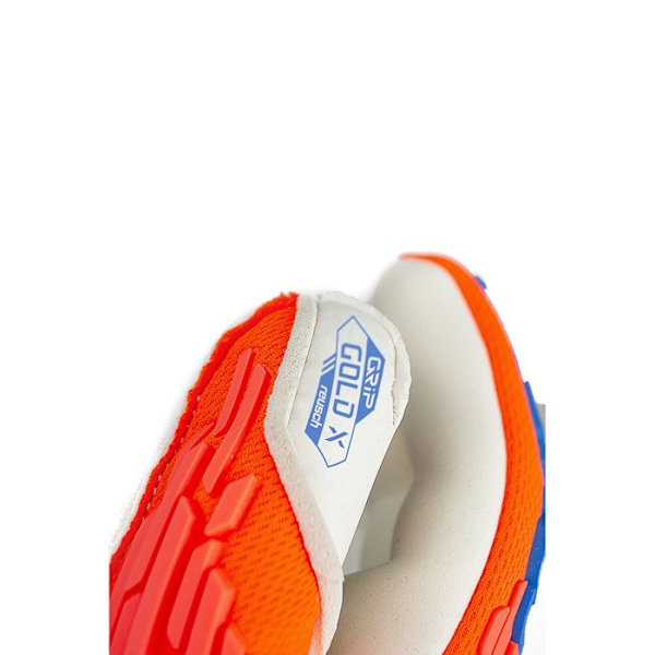 Reusch Attrakt Gold X Freegel målvaktshandskar hyper orng/elec blå XXL