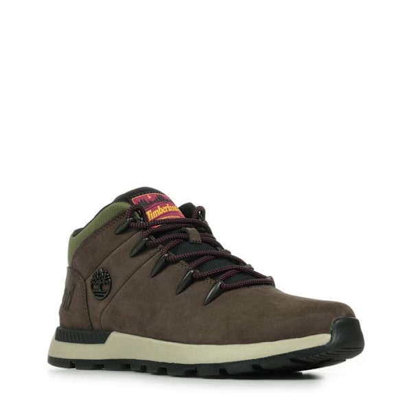 Timberland Sprint Trekker Mid Lace Sneaker, Herrsneakers Mörkbrun Nubuck 46