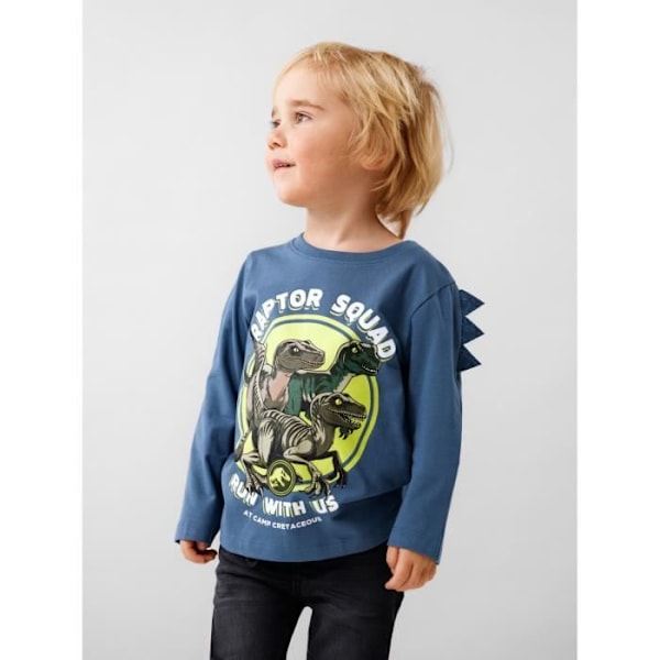 Långärmad t-shirt för pojke Name it Jurassic Jinus Jurassic - blåfenad - 2 år Blåfenad 2 år