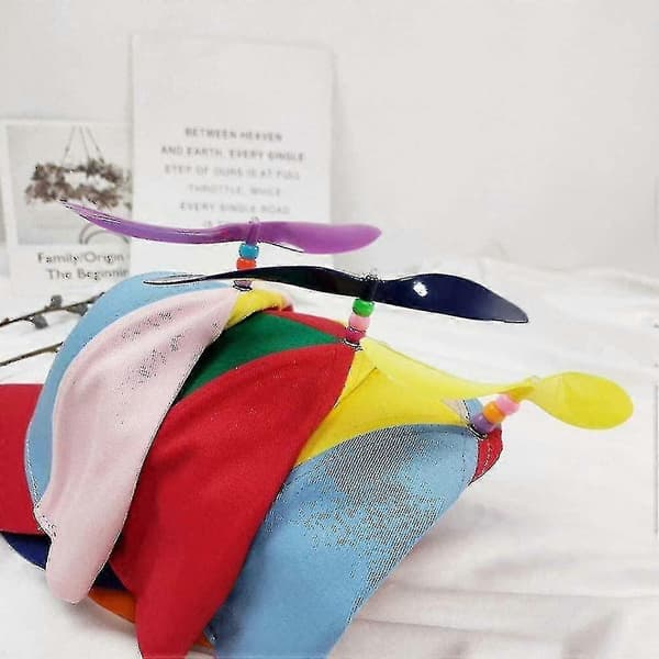 Baseballcaps for voksne, baseballcaps med avtakbar propell, lue