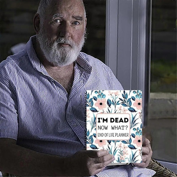 Jeg er Død Nu Hvad Planner Døds Planner Notesbog Nyhed Livets Afslutning Planner Notesbog Papirvarer