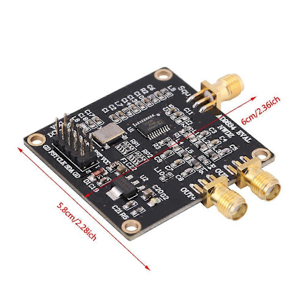 1 st AD9834 DDS Signalgenerator Modul Sinus/Triangel/Fyrkantsvågsgenerator