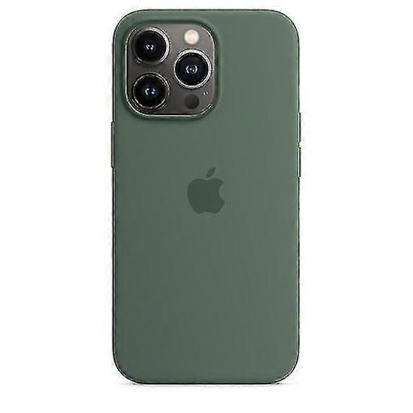 Silikoni Puhelimen Kotelo Yhteensopiva IPhonen 13 Pro Max 13promax kanssa Eucalyptus