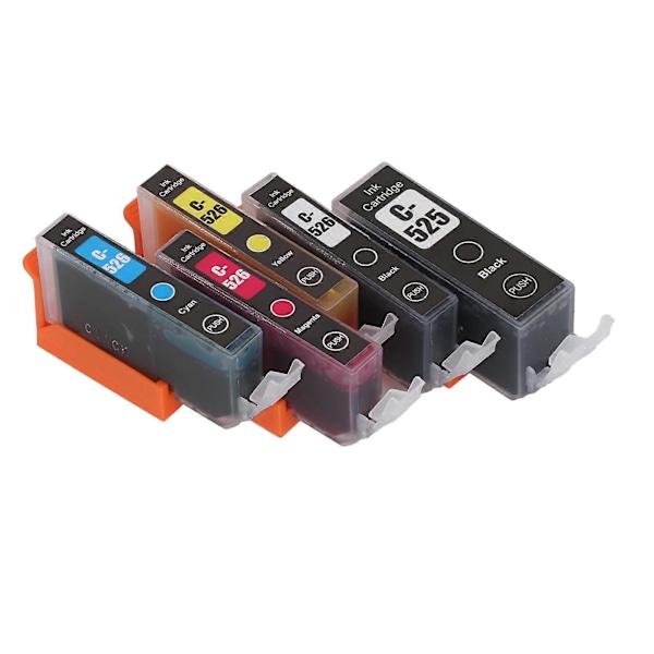 Blekkpatron Stor Kapasitet Klar Utskrift Patron Kombinasjonspakke for PIXMA IP4850 IP4950 IX6550 5 Farger BK BK C M Y