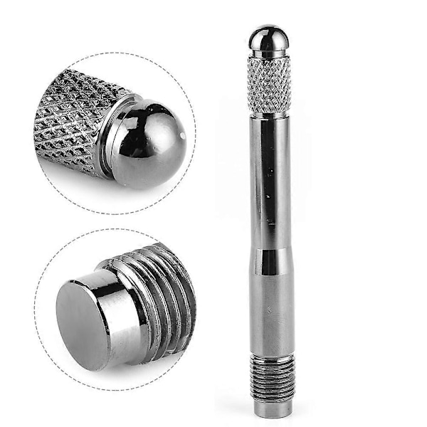 Hjulplasseringsstift Dekkmontering Fjerningsverktøy Justeringsverktøy Mutter Bolt Lugs M14x1.5 Universal Titanium Farge