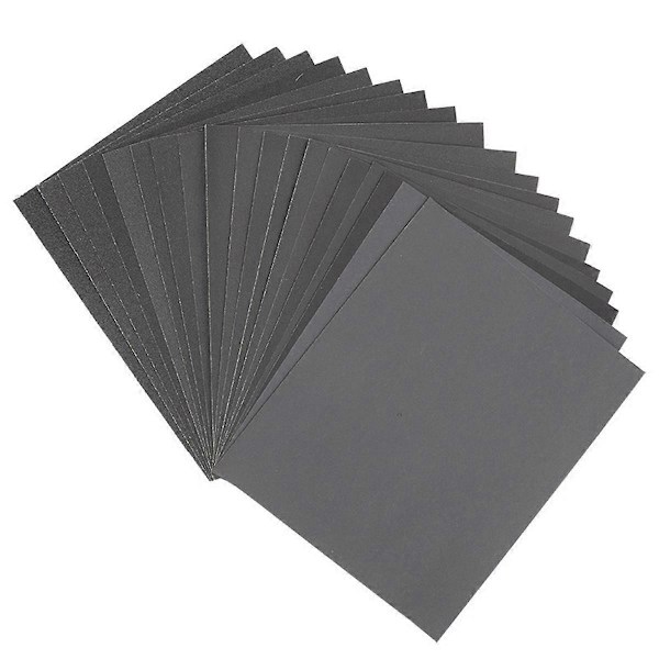 110 st Sandpapper 60-2200 Korn Sandpapper Vatten/Torr Slipning Papper Slipverktyg 9x11 tum (230x280mm)