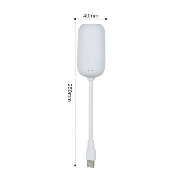 LED Nattlys Dimbar Høy Lysstyrke Flimmerfri Fleksibel Design Plug Play Justerbar Berøringskontroll USB Sengelampe