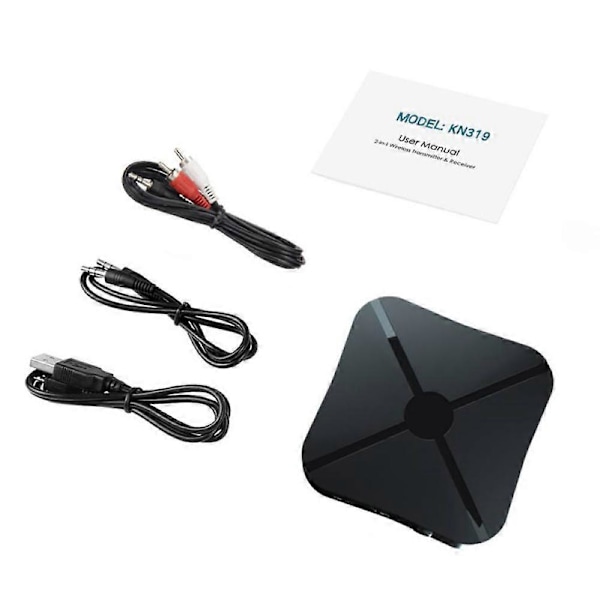 KN319 Bluetooth-kompatibel mottaker sender lyd stereo trådløs adapter med RCA AUX