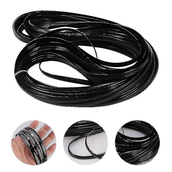 32m Patio Møbel Reparation Højstyrke Plast Rattan Vikle Kit Flad Bærbar Ny Black