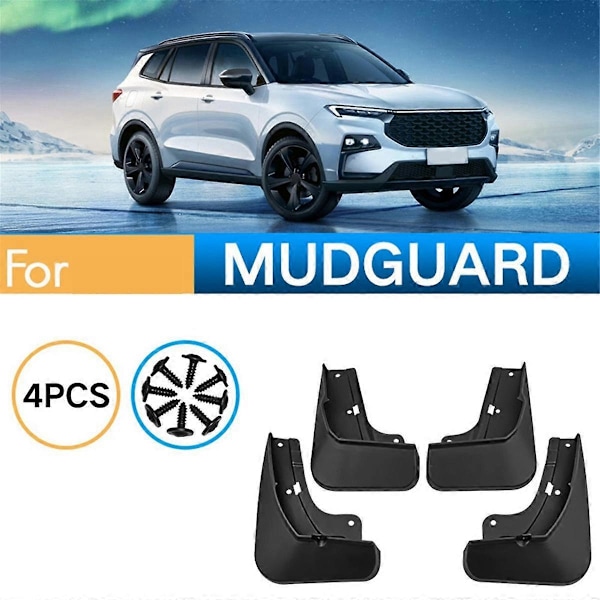 4 stk. Bil Mudguard Mud Flaps Splash Mud Guard til Territory Equator 2022 2023 Biltilbehør