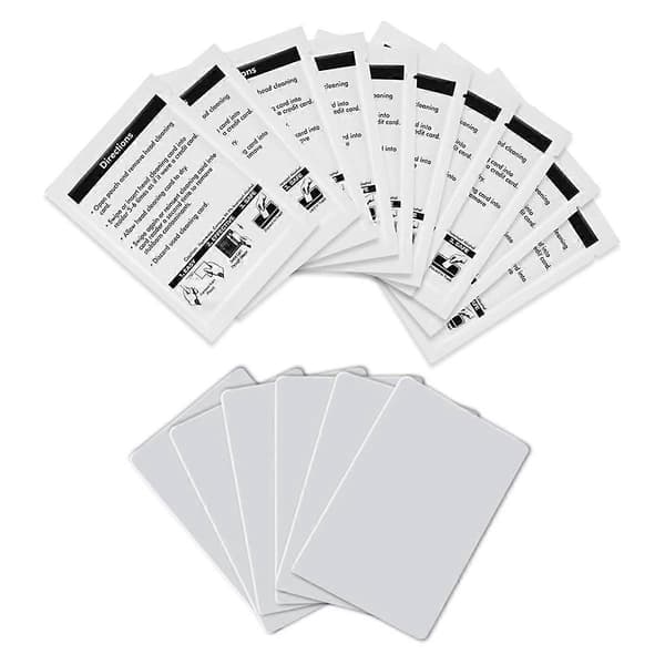 Rengöringskort för etikettskrivare, för Label Writer etikettskrivare, 10-pack