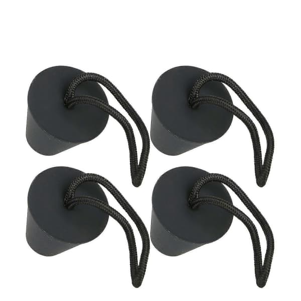 4x Universal Kajak-Avloppspluggar Kit Silikon Kanot Dräneringshål Stopp Propp