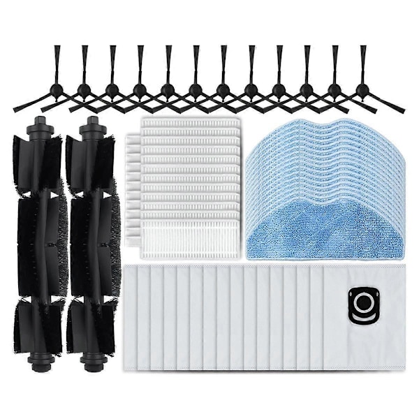 Til X-Plorer Serie 75 S+ / RG8597WH Rulle Sidebørste Hepa Filter Moppeklude Robot Støvsuger Del