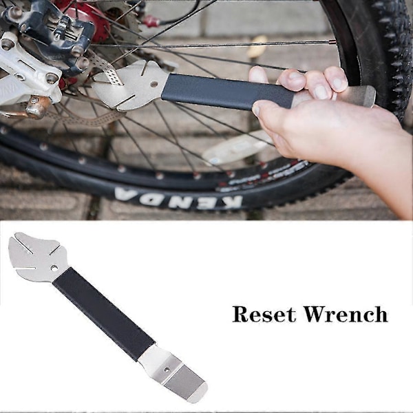 Rotor Opretnings Værktøj Cykel Reparation Hydraulisk Skivebremse Kaliber Stempel Reset Nøgle