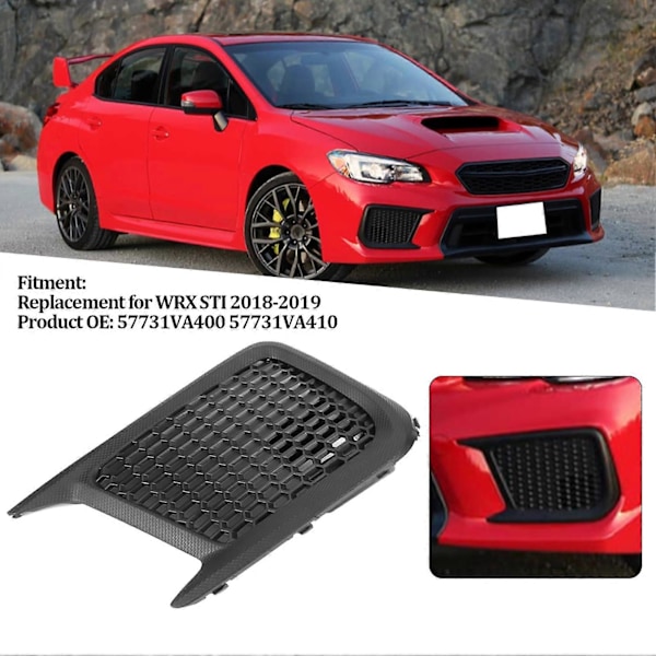 2 st Främre Dimljusinfattningar Vänster Höger 57731VA400 57731VA410 Ersättning för WRX STI 2018?2019