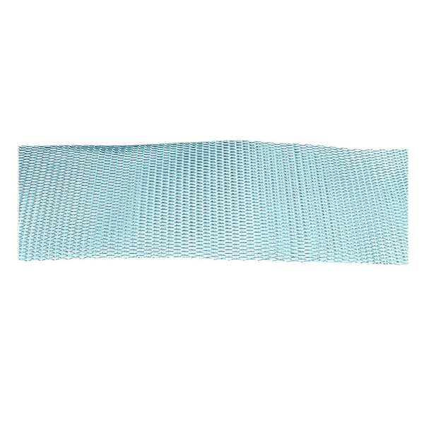 Bil Front Senter Grill Rombeformet Mesh Stabil Struktur Aluminium Universal Passform for Biler Blå
