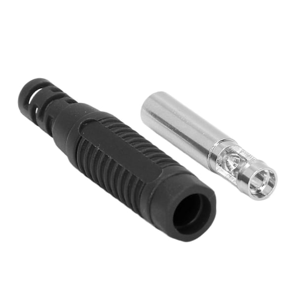 10 Sæt Banan Hun Socket Messing PA Jack Stik Isolationsrør Tryk Pasform Adapter J.10031Sort
