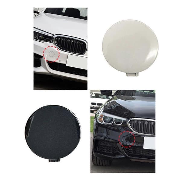 Bil Frontfanger Slepekrok Deksel Lakkert 51118068068 for 5 Serie G30 G38 2017-2020 Hvit