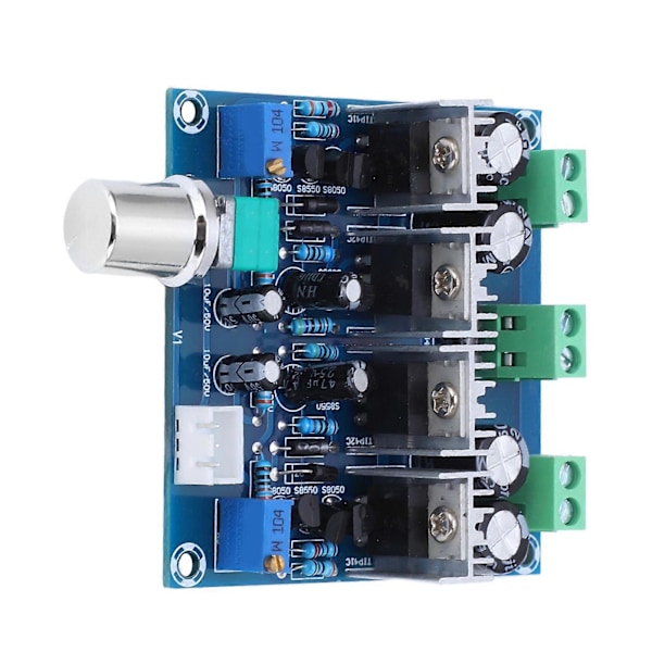 Klasse A Analog Krets Effektforsterkerkort 2 Kanalers Lydforsterker Kretsmodul DC24V 2A