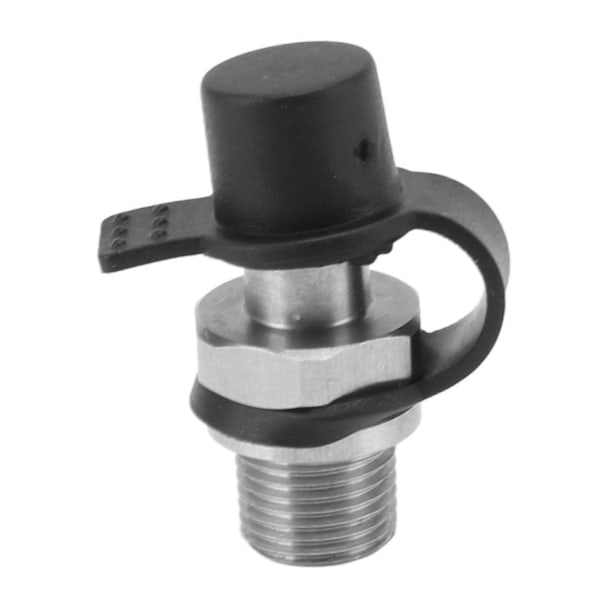 Hann-gjenge CO2 Tank Påfyllingsventil Kobling 1/8NPT CO2 Sylinder Påfyllingsventil Plugg Adapter for Utskifting
