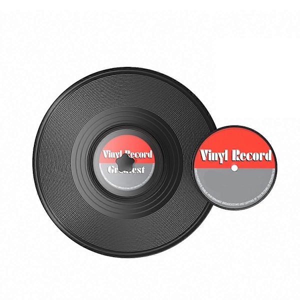 LP Vinyl Plate Rengjøringsklemme Vinyl Plate Etikettbeskytter Vanntett Akryl Rengjøringsverktøy Med Håndtak