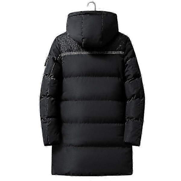 Vinter Lang Oversized Dunjakke for Menn 3xl